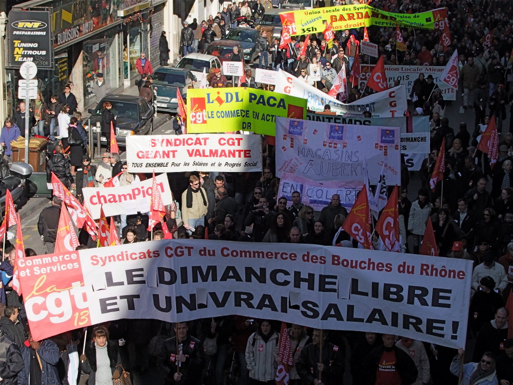 Manif à Marseille 29 janv. 2009