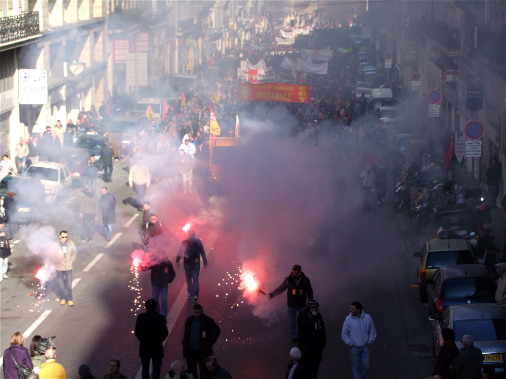 Manif à Marseille 29 janv. 2009