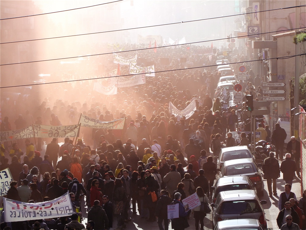 Manif à Marseille 29 janv. 2009