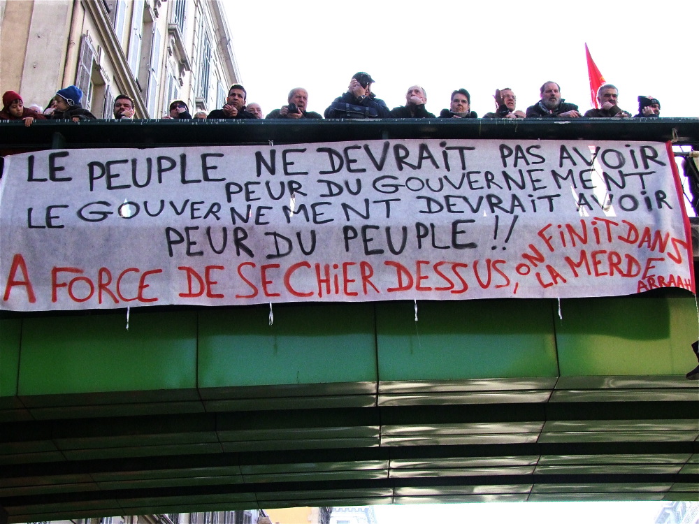 Manif à Marseille 29 janv. 2009