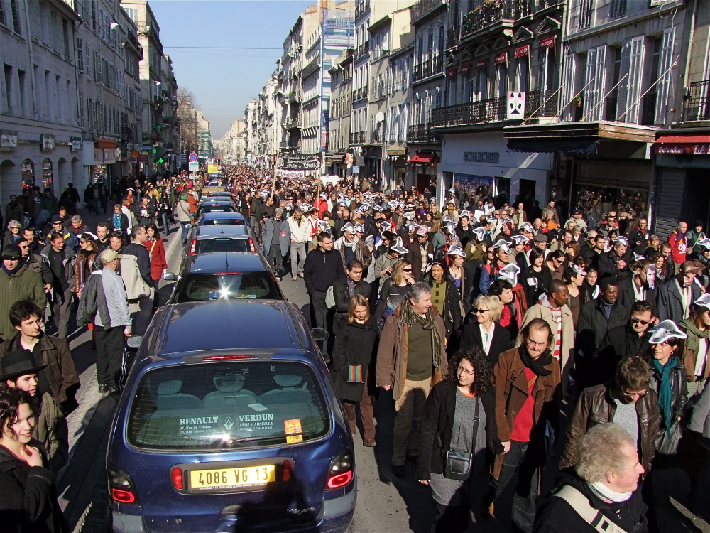 Manif à Marseille 29 janv. 2009