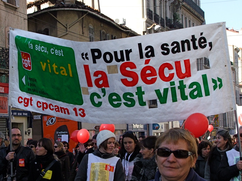 Manif à Marseille 29 janv. 2009