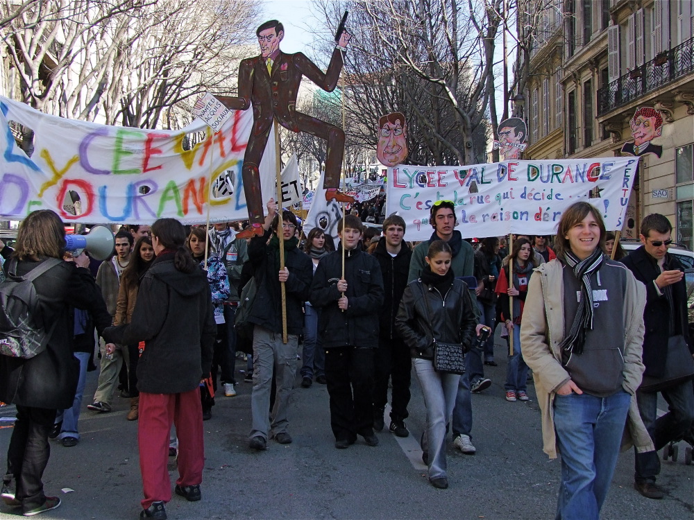 Manif à Marseille 29 janv. 2009