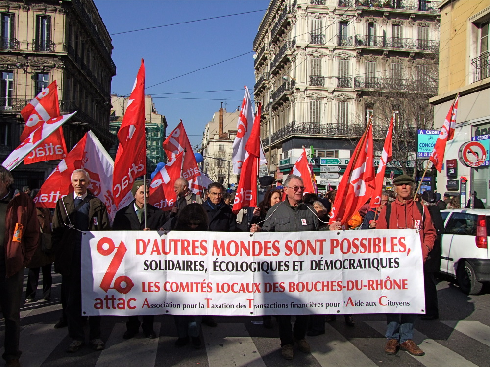 Manif à Marseille 29 janv. 2009