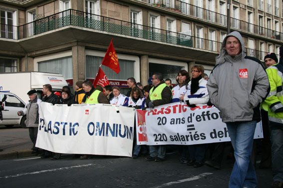 Manif Le Havre 29/01/09