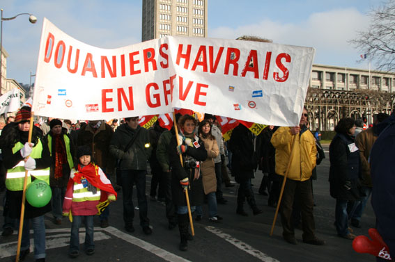 Manif Le Havre 29/01/09