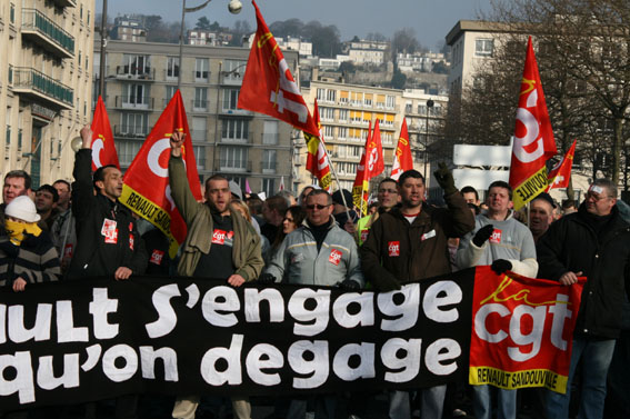 Manif Le Havre 29/01/09