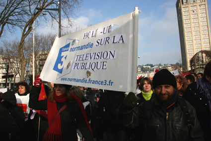 Manif Le Havre 29 1 09