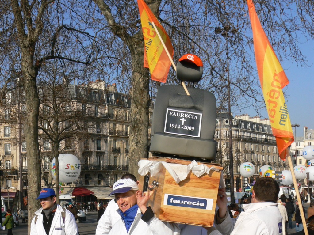 Manifestation Parisienne . 29 Janvier 2009