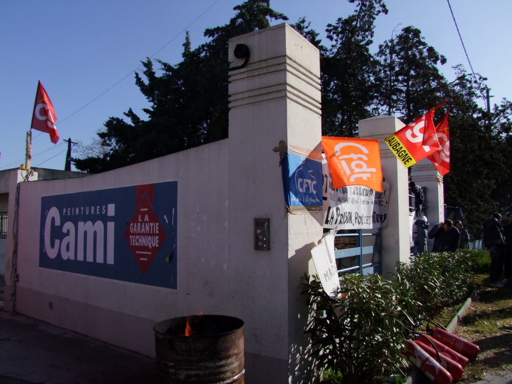 Manif Cami Aubagne (13) le  27/03/09