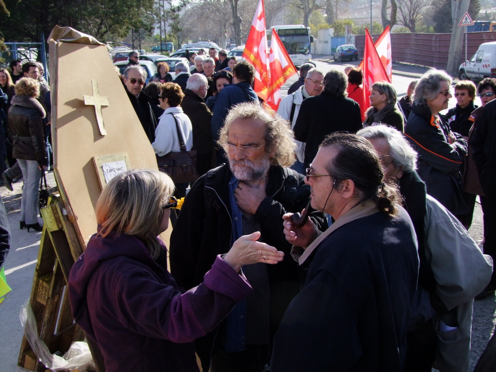 Manif Cami Aubagne (13) le  27/03/09