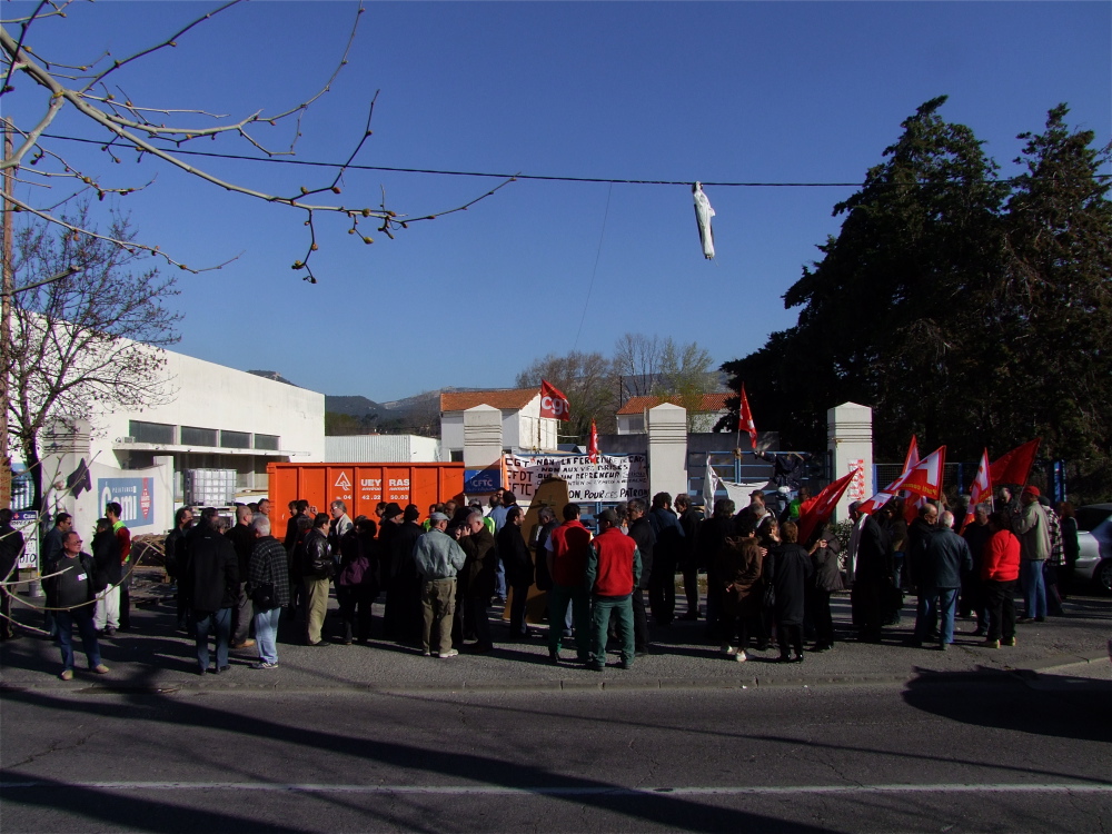 Manif Cami Aubagne (13) le  27/03/09