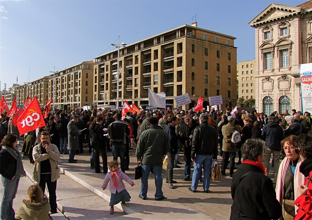 Soutien Antilles Marseille 21 février 09