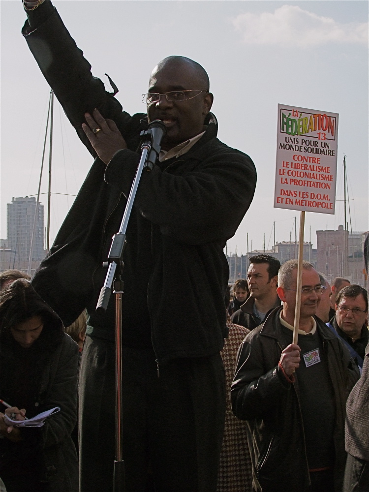 Soutien Antilles Marseille 21 février 09