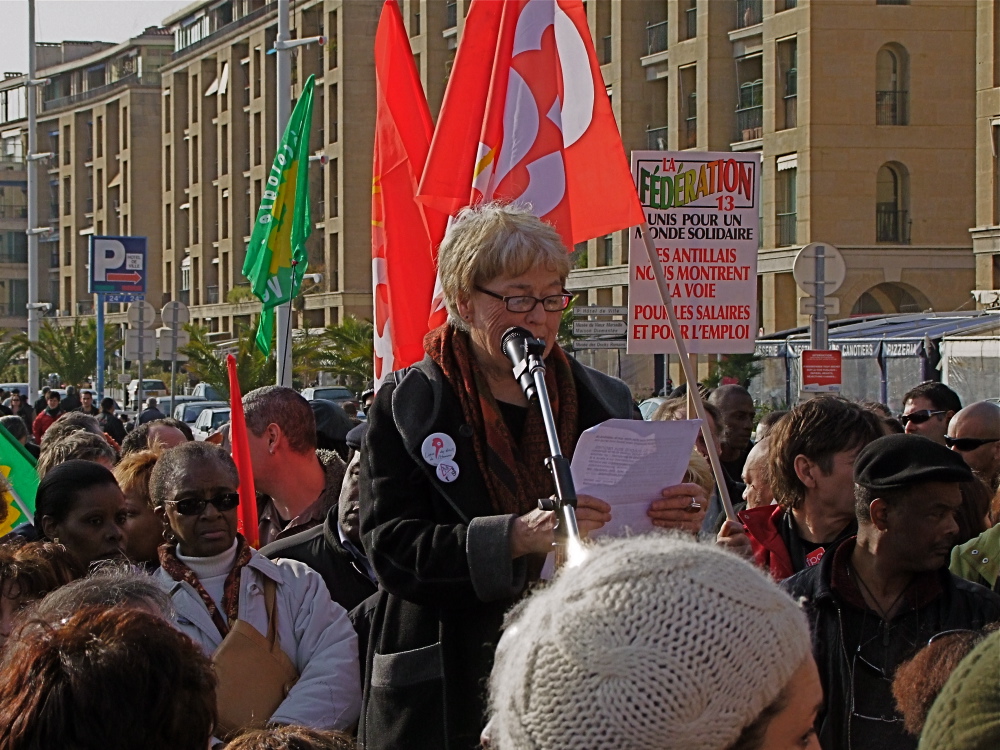 Soutien Antilles Marseille 21 février 09