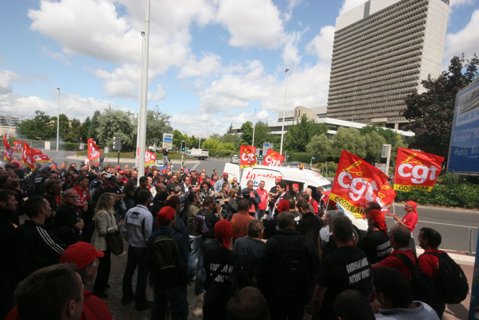 Nanterre Manifestation Goodyear  17072009