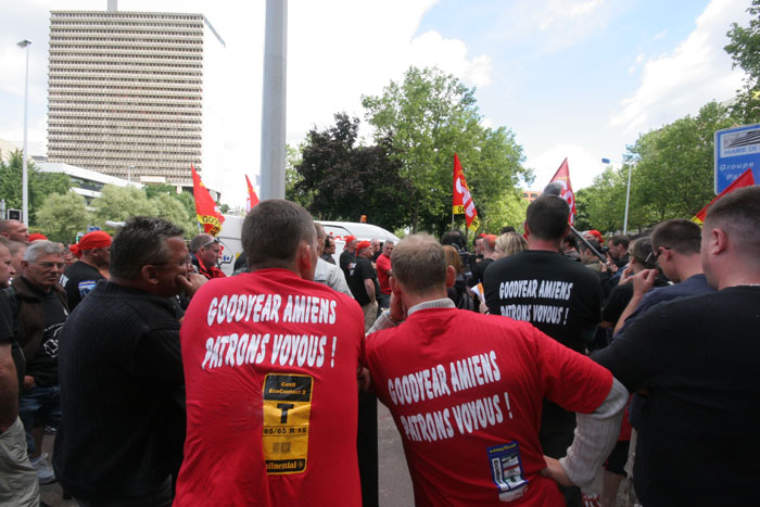 Nanterre Manifestation Goodyear 17072009