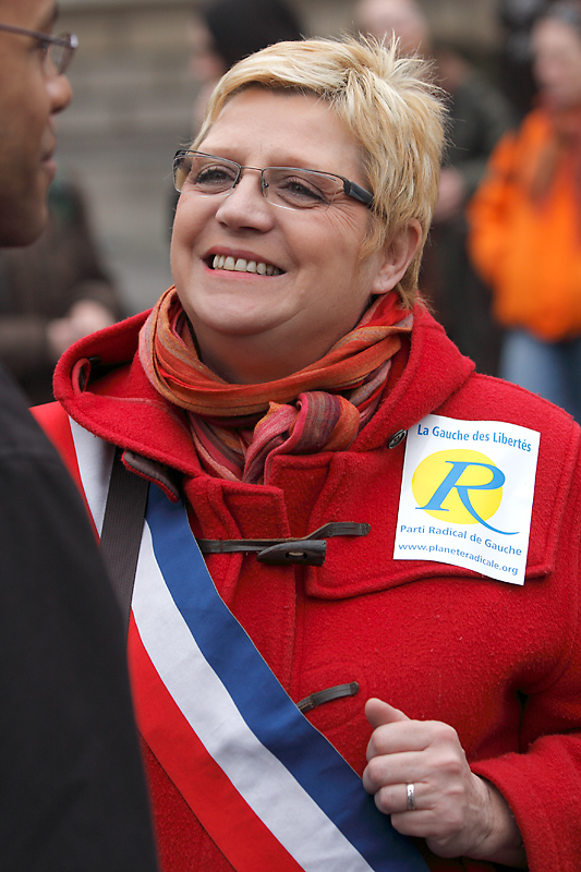 Manifestation pour la défense de la Culture