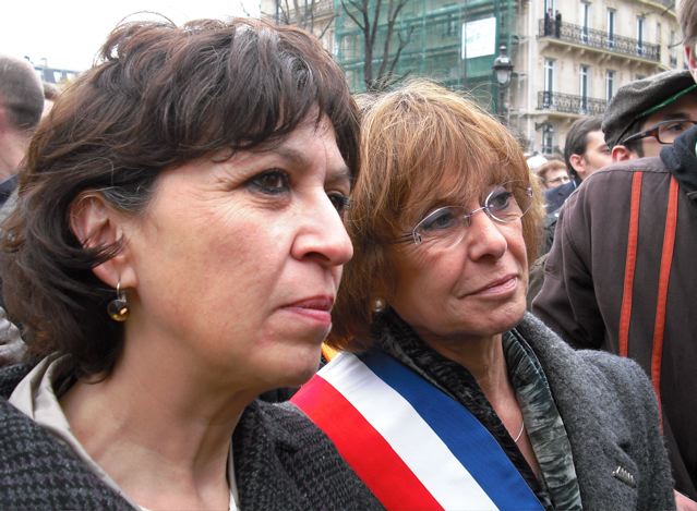 Eliane Assassi et Nicole Borvo, sénatrices communistes