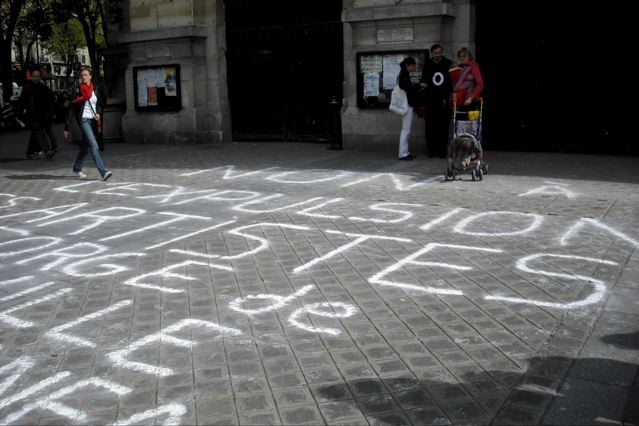 Non à l'expulsion des artistes de la Forge