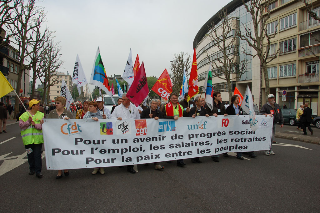 manif 1er mai rouen