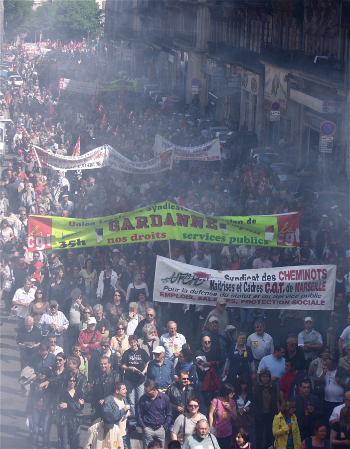 1er mai 2009 à Marseille