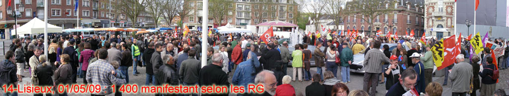 Manifestation 14-Lisieux 01/05/2009