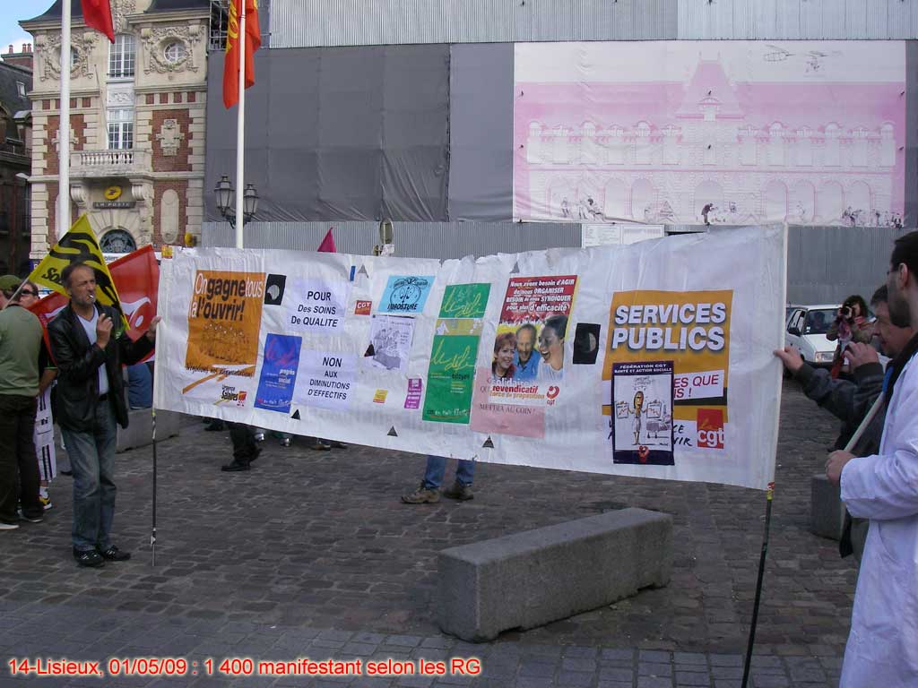 Manifestation 14-Lisieux 01/05/2009