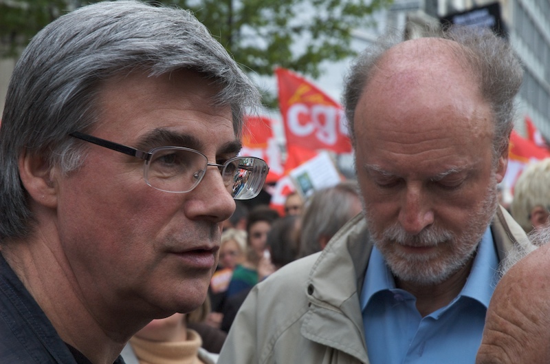 Patrick Le Hyaric et Francis Wurtz