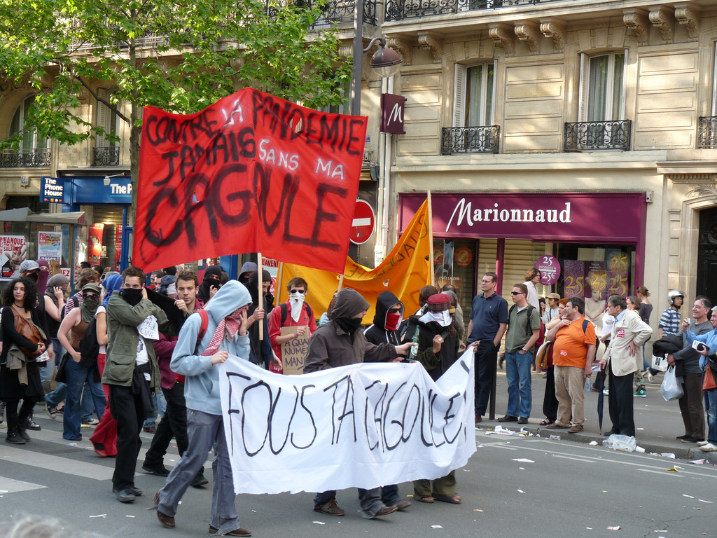 Contre la pandémie : jamais sans ma cagoule