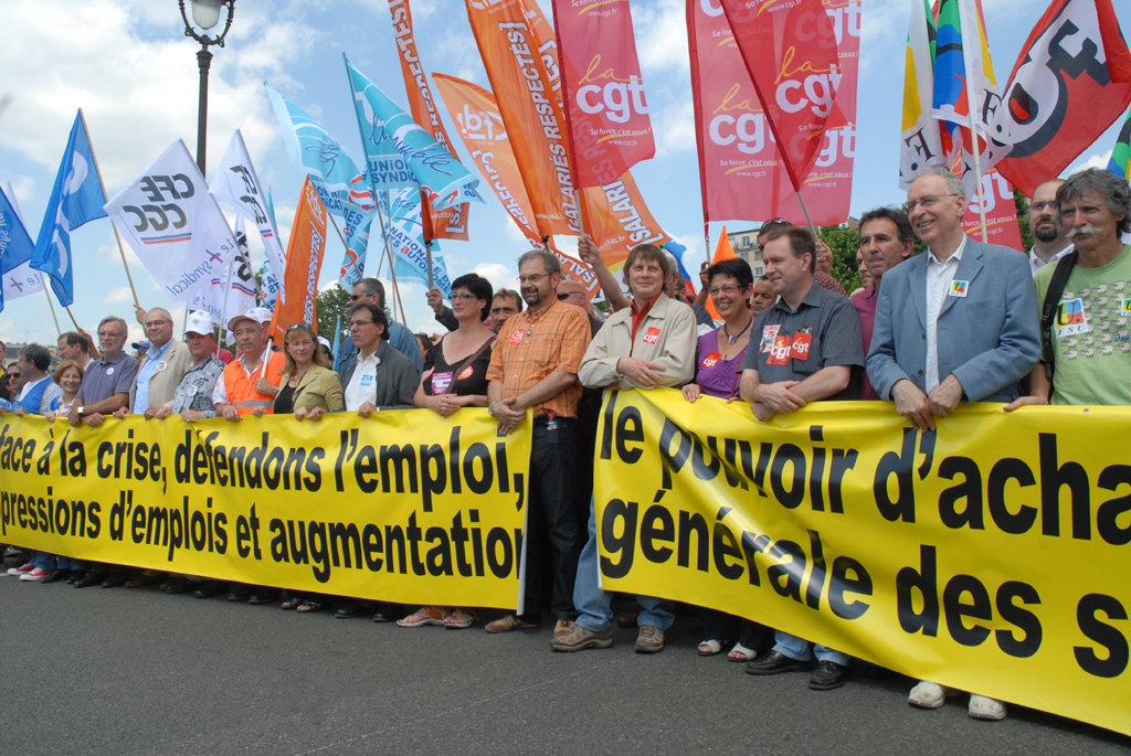 Manifestation unitaire Paris 13 juin