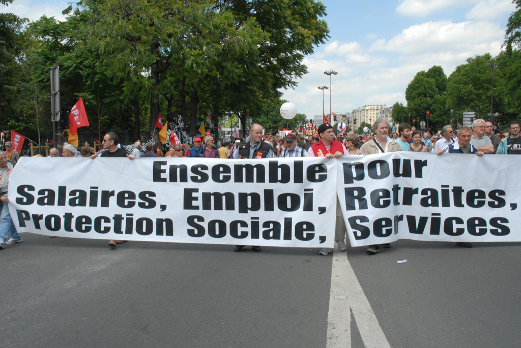 Manif unitaire Paris 13 juin 2009
