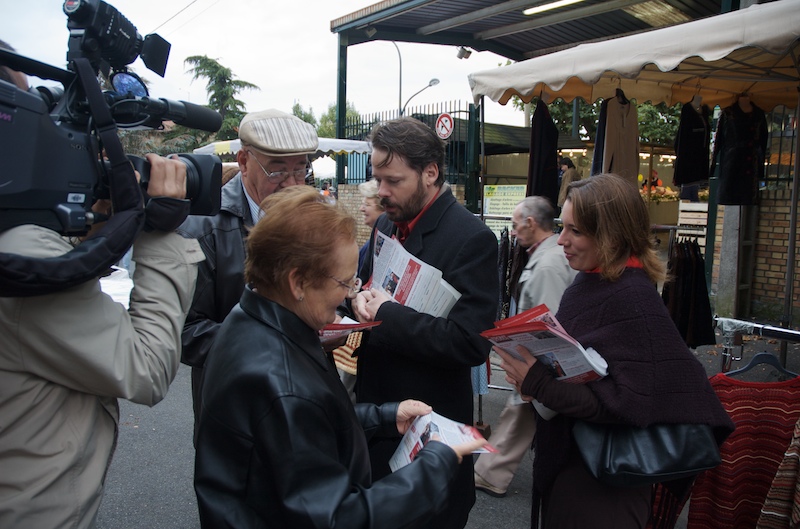 François Delapierre et Tilia Mézières sa suppléante