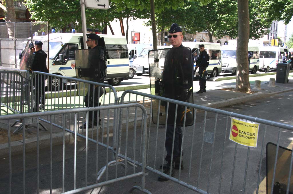 Sarkozy au Havre le 16 juillet 09