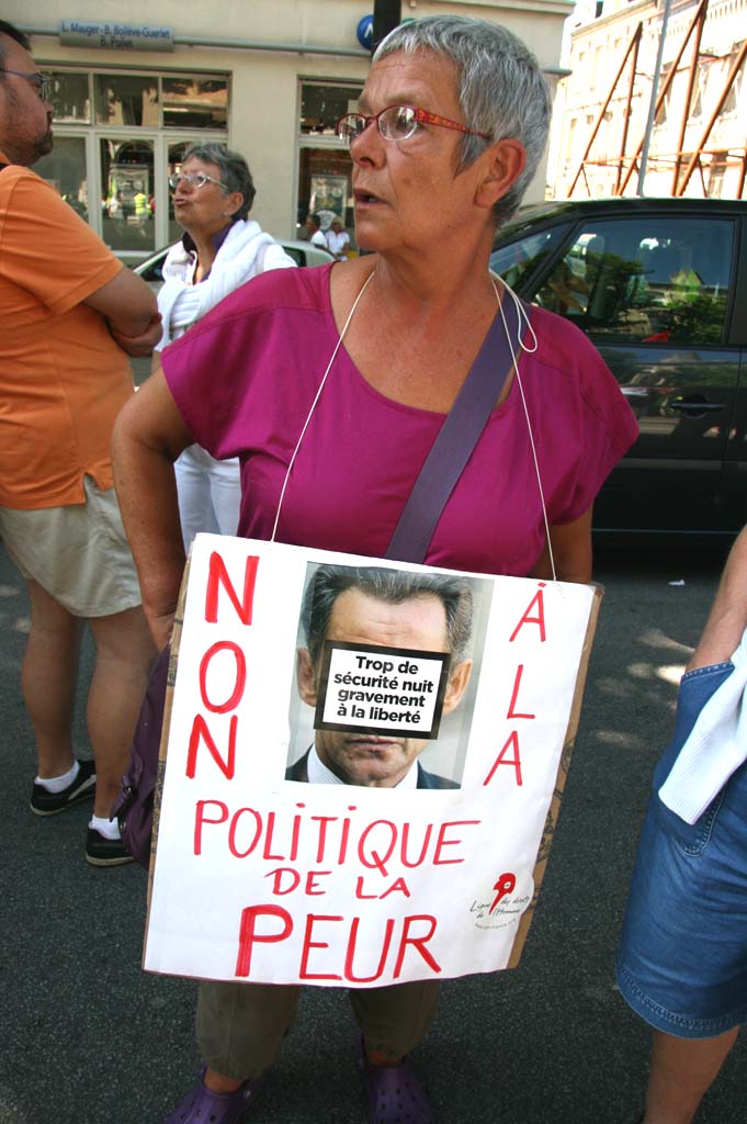 Sarkozy au Havre le 16 juillet 09