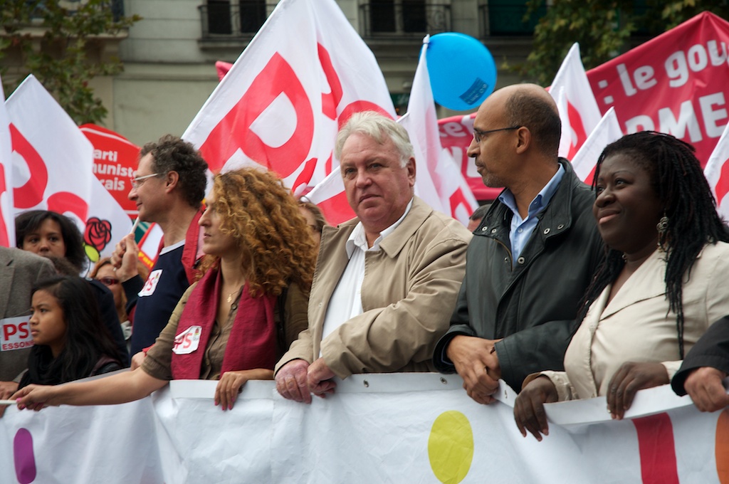 Gérard Filoche et Harlem Désir