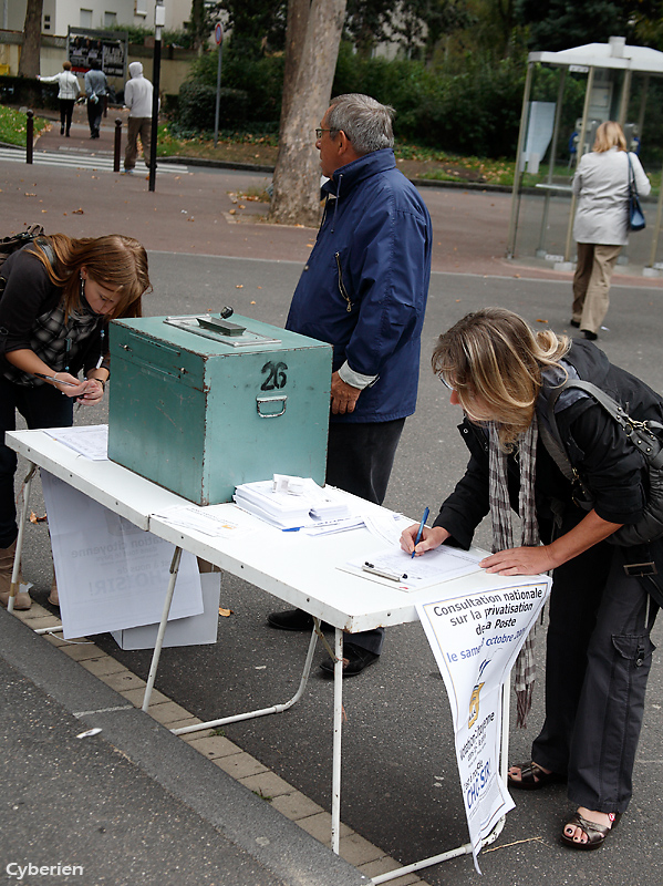 Votation citoyenne pour la Poste