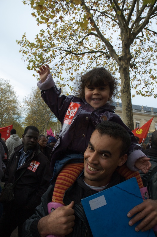 Jeune manifestante