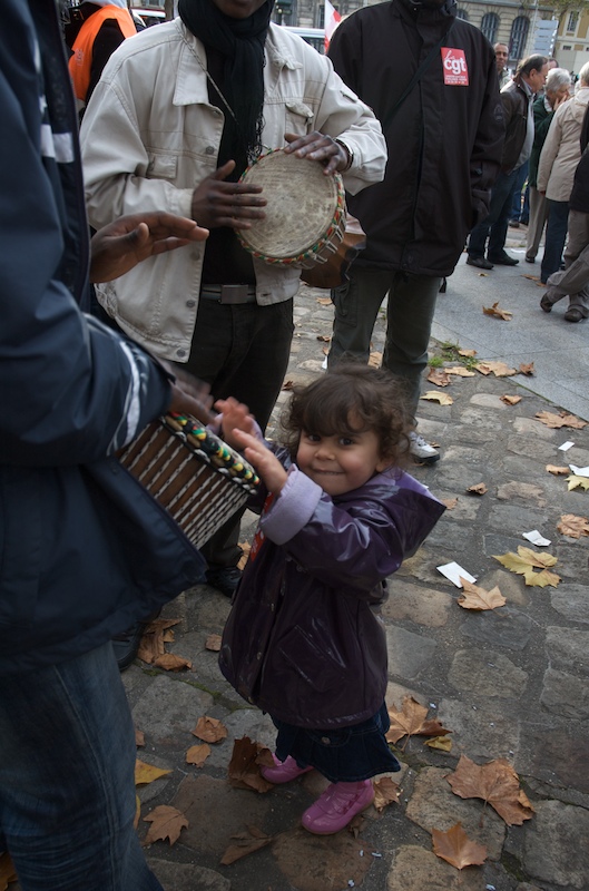 Jeune manifestante