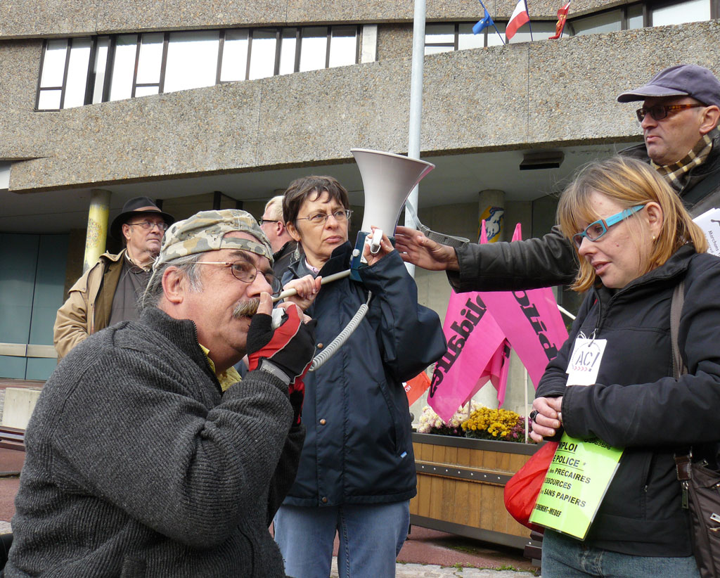 Intervention des Enfants de Don Quichotte