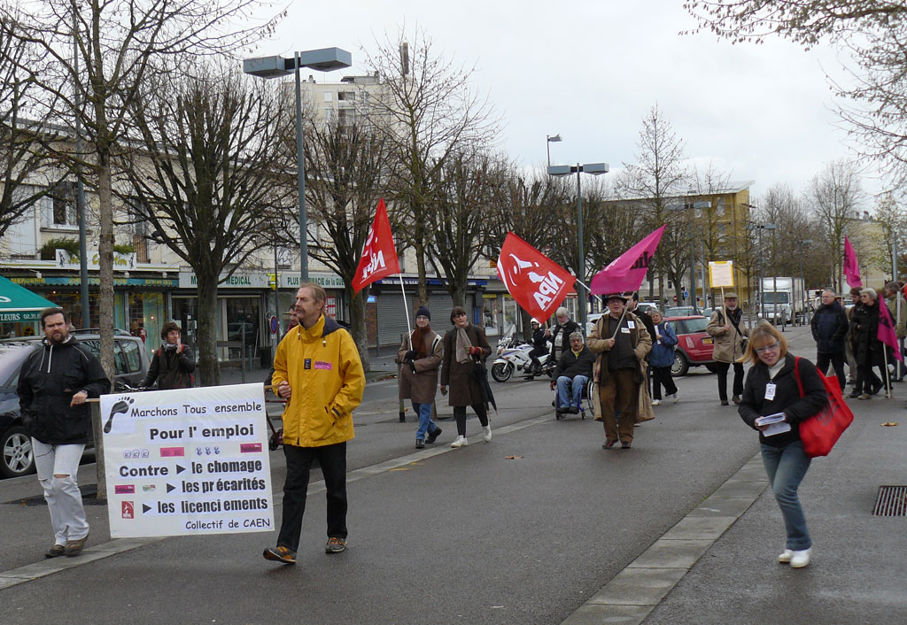 Cortège Place de la Liberté