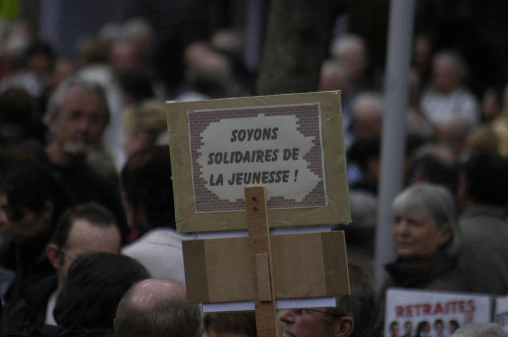 DEFENSE DES RETRAITES A MORLAIX