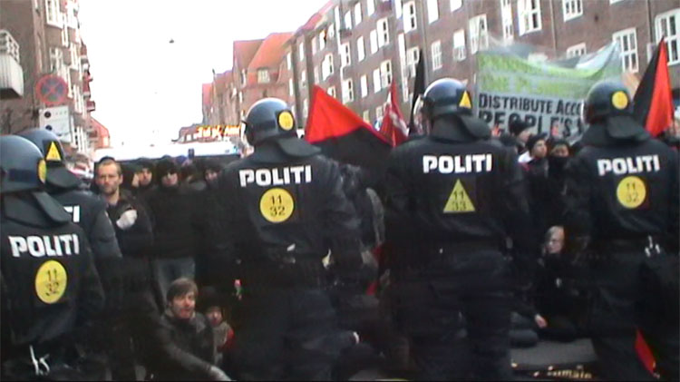 Copenhague, arrestations