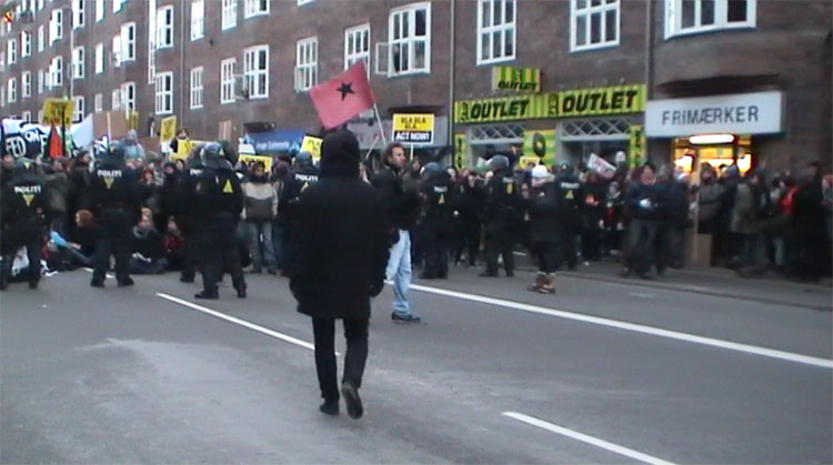 Copenhague, arrestations