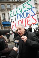 Manif fonction publique 21 janvier 2010 - Gérard Aschieri - FSU