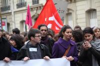 Manif de soutien au peuple grec du Trocadéro à l'Assemblée nationale