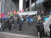 Grevistes sans papiers à l'Opéra Bastille