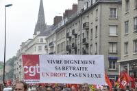 Caen, CGT, exigeons une retraite digne