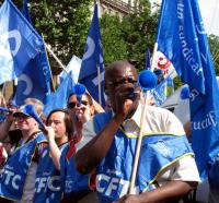 Manifestation intersyndicale contre le projet de réforme des retraites, Place de la République, Paris, 27 mai 2010