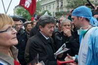 MGB et Mélenchon saluent les infirmiers-anesthésistes